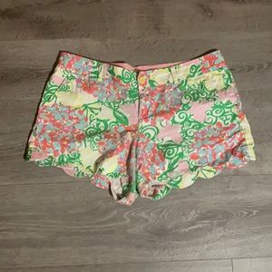 Lilly Pulitzer Scalloped Shorts